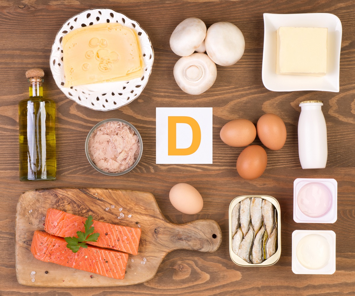 Vitamín D v potravinách
